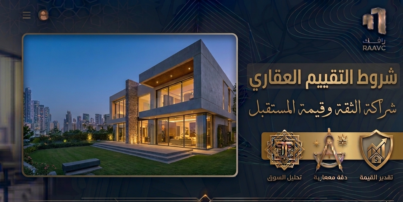 شروط التقييم العقاري