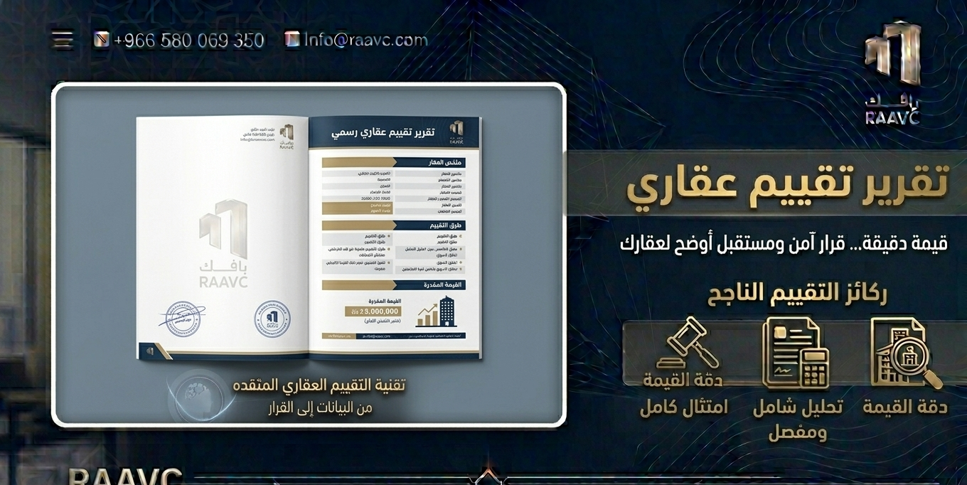 تقرير تقييم عقاري